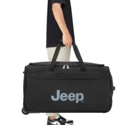 Delsey Jeep JS009D 27-Inch Rolling Duffel – Rugged Stealth Black AdventureTex Expedition Bag -Luggage Pros Store Delsey Jeep JS009D 27 Rolling Duffel 17