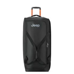 Delsey Jeep JS009D 31" Rolling Duffel - Black Water-Resistant Recycled Adventure Bag -Luggage Pros Store Delsey Jeep JS009D 31 Rolling Duffel 3