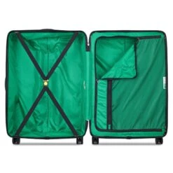 Delsey NOW! 27" Spinner Upright – Green United Colors of Benetton Collaboration Hardside Luggage -Luggage Pros Store Delsey NOW 27 Spinner Upright 15