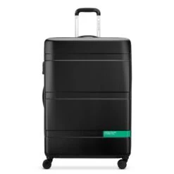 Delsey NOW! 27" Spinner Upright – Green United Colors of Benetton Collaboration Hardside Luggage -Luggage Pros Store Delsey NOW 27 Spinner Upright 3