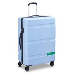 Delsey NOW! 27" Spinner Upright – Green United Colors of Benetton Collaboration Hardside Luggage -Luggage Pros Store Delsey NOW 27 Spinner Upright 7