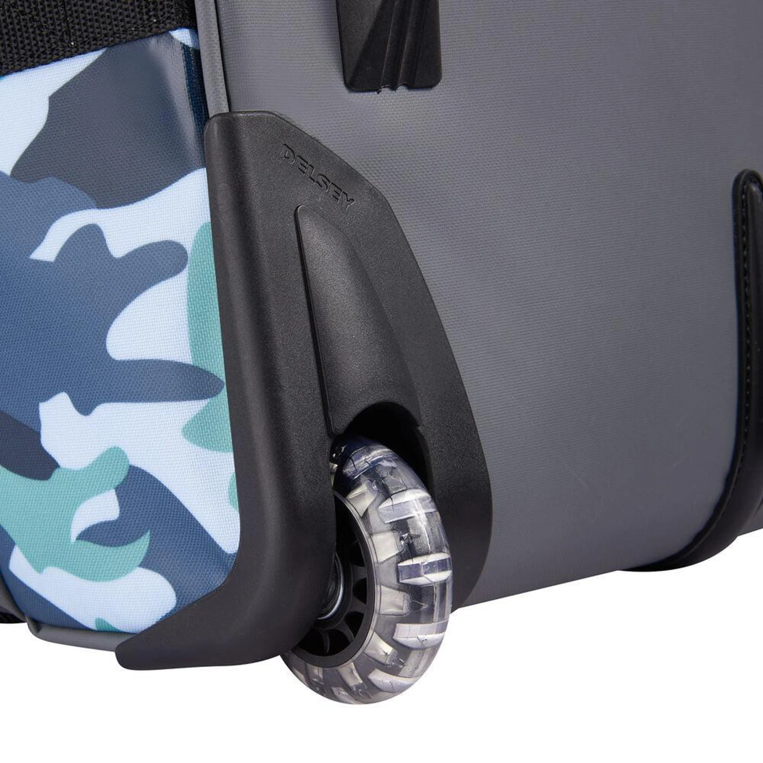 Delsey Raspail 28" Black 2-Wheel Rolling Duffel - Water-Resistant Recycled Fabric Luggage 18 Delsey Raspail 28" Black 2-Wheel Rolling Duffel - Water-Resistant Recycled Fabric Luggage - Image 16