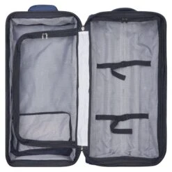 Delsey Raspail 28" Black 2-Wheel Rolling Duffel - Water-Resistant Recycled Fabric Luggage 30 Delsey Raspail 28" Black 2-Wheel Rolling Duffel - Water-Resistant Recycled Fabric Luggage -Luggage Pros Store Delsey Raspail 28 2 Wheel Duffel 9