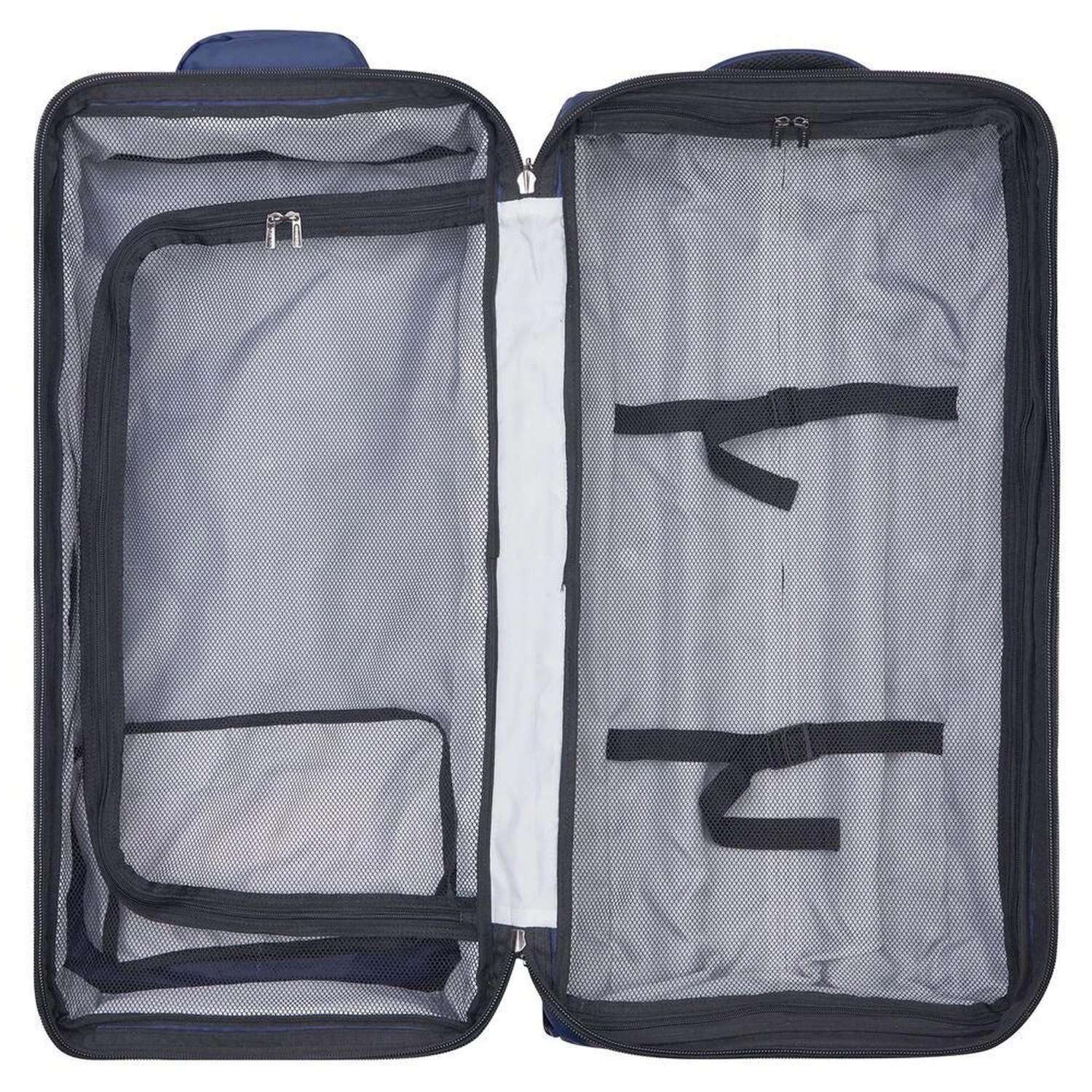 Delsey Raspail 28" Black 2-Wheel Rolling Duffel - Water-Resistant Recycled Fabric Luggage 11 Delsey Raspail 28" Black 2-Wheel Rolling Duffel - Water-Resistant Recycled Fabric Luggage - Image 9