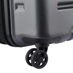 Delsey Rempart Anthracite Grey - Modular Stackable Large Trunk Expandable Checked Spinner -Luggage Pros Store Delsey Rempart Large Trunk Expandable Spinner 12