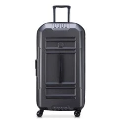 Delsey Rempart Anthracite Grey - Modular Stackable Large Trunk Expandable Checked Spinner -Luggage Pros Store Delsey Rempart Large Trunk Expandable Spinner 6