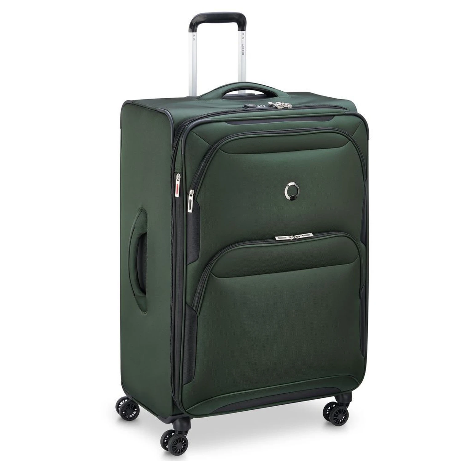Delsey Sky Max 2.0 28" Expandable Spinner – Lightweight Twill Polyester Checked Luggage 8 Delsey Sky Max 2.0 28" Expandable Spinner – Lightweight Twill Polyester Checked Luggage - Image 6