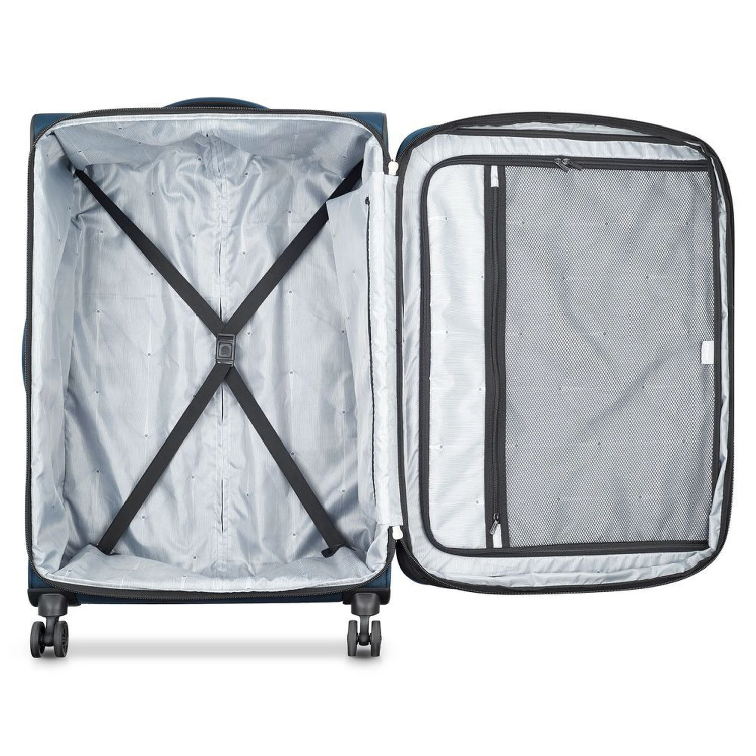 Delsey Sky Max 2.0 28" Expandable Spinner – Lightweight Twill Polyester Checked Luggage 9 Delsey Sky Max 2.0 28" Expandable Spinner – Lightweight Twill Polyester Checked Luggage - Image 7