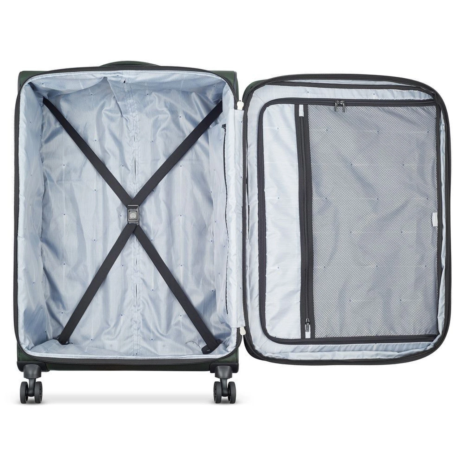 Delsey Sky Max 2.0 28" Expandable Spinner – Lightweight Twill Polyester Checked Luggage 10 Delsey Sky Max 2.0 28" Expandable Spinner – Lightweight Twill Polyester Checked Luggage - Image 8