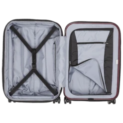 Delsey Titanium Metallic Silver 23" Carry-On Plus Expandable Hardside Spinner -Luggage Pros Store Delsey Titanium Carry On Plus Expandable Spinner 3