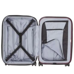 Delsey Titanium 32-Inch Extra Large Expandable Spinner - Matte Silver Hardside Checked Luggage -Luggage Pros Store Delsey Titanium Large Expandable Spinner 6