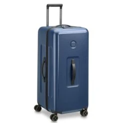 Delsey Turenne 2.0 29" Trunk Spinner – Lightweight Polycarbonate Checked Luggage in Midnight Blue -Luggage Pros Store Delsey Turenne 2 0 29 Trunk Spinner 5