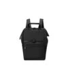 Delsey Turenne Soft Widemouth Laptop Backpack – Black Recycled Water-Resistant Travel Bag