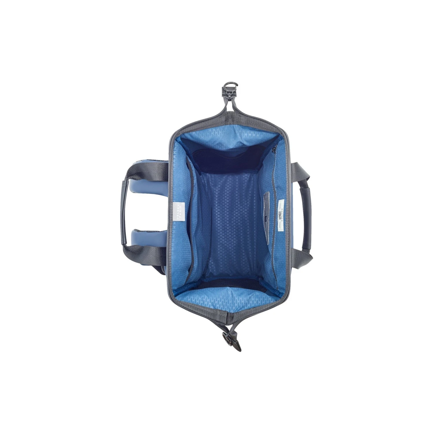 Delsey Turenne Soft Widemouth Laptop Backpack – Black Recycled Water-Resistant Travel Bag 13 Delsey Turenne Soft Widemouth Laptop Backpack – Black Recycled Water-Resistant Travel Bag - Image 11