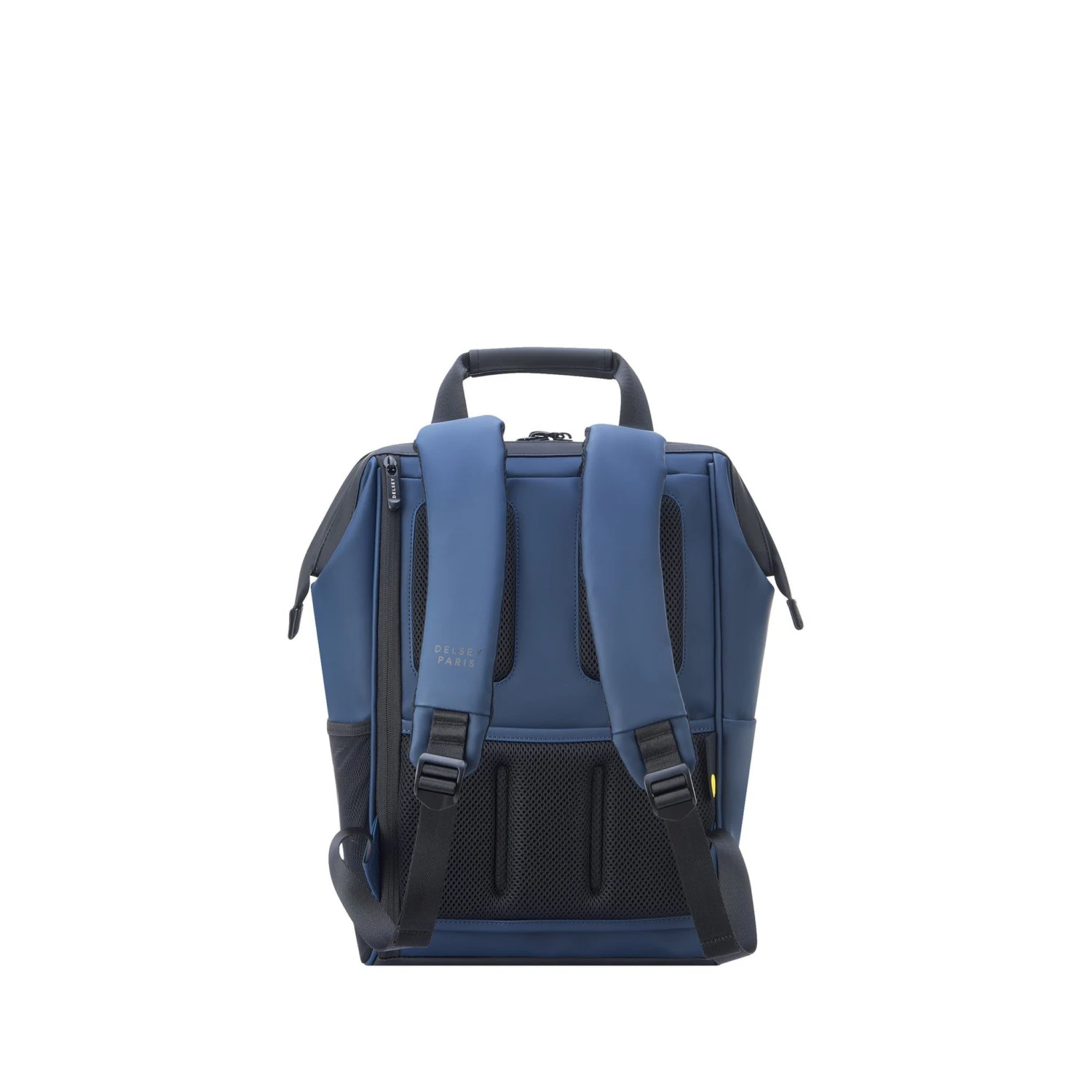 Delsey Turenne Soft Widemouth Laptop Backpack – Black Recycled Water-Resistant Travel Bag 10 Delsey Turenne Soft Widemouth Laptop Backpack – Black Recycled Water-Resistant Travel Bag - Image 8