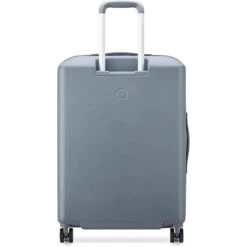 Delsey x United Colors of Benetton UCB 23" Hardside Spinner Upright - Teal Blue Matte Vintage Grain Checked Luggage -Luggage Pros Store Delsey UCB 23 Spinner Upright 7