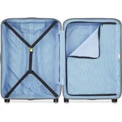 Delsey UCB 27" Spinner Upright - Pastel Green Matte Hardside Checked Luggage -Luggage Pros Store Delsey UCB 27 Spinner Upright 6