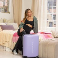 Delsey Florence by Mills Catch Flights Lavender Hardside Carry-On Plus – Expandable Spinner Luggage 33 Delsey Florence by Mills Catch Flights Lavender Hardside Carry-On Plus – Expandable Spinner Luggage -Luggage Pros Store Delsey florence by mills Catch Flights Carry On Plus Spinner Expandable Spinner 12