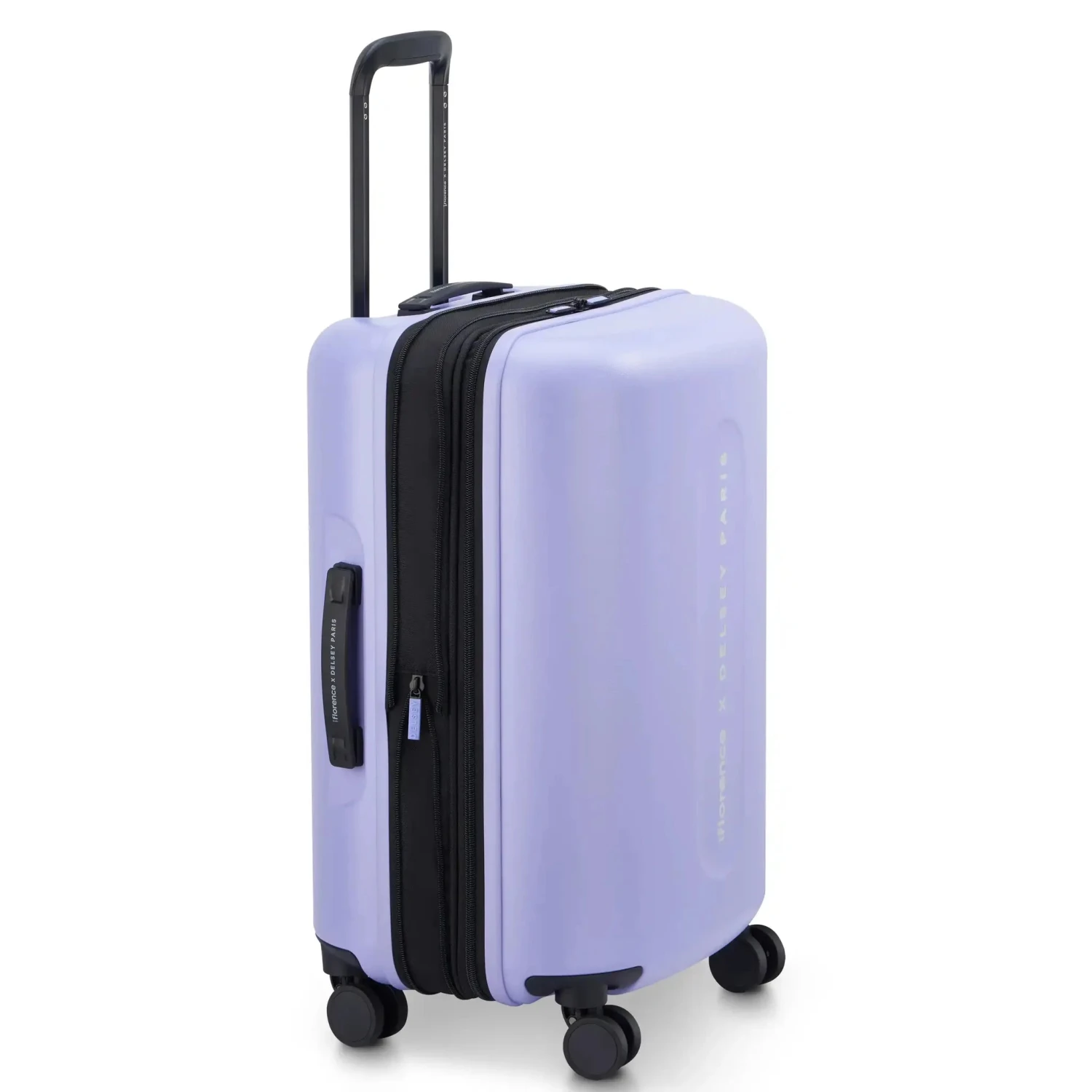 Delsey Florence by Mills Catch Flights Lavender Hardside Carry-On Plus – Expandable Spinner Luggage 16 Delsey Florence by Mills Catch Flights Lavender Hardside Carry-On Plus – Expandable Spinner Luggage - Image 14
