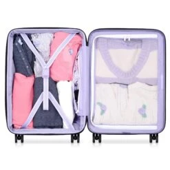 Delsey Florence by Mills Catch Flights Lavender Hardside Carry-On Plus – Expandable Spinner Luggage 41 Delsey Florence by Mills Catch Flights Lavender Hardside Carry-On Plus – Expandable Spinner Luggage -Luggage Pros Store Delsey florence by mills Catch Flights Carry On Plus Spinner Expandable Spinner 20