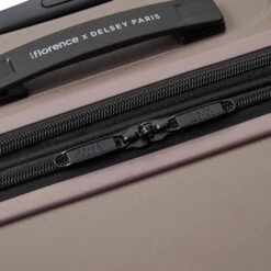 Delsey Florence by Mills Catch Flights Black Hardside Expandable 26-inch Checked Spinner Luggage -Luggage Pros Store Delsey florence by mills Catch Flights Medium Expandable Spinner 16