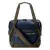 Eagle Creek Migrate Tote Blue with Lime Yellow Accents – Water-Resistant Expandable Travel Bag