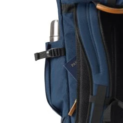 Eagle Creek Origin Series Slate Grey Rolltop Rucksack – Sustainable Heritage Backpack with Leather Accents -Luggage Pros Store Eagle Creek Origin Series Rolltop Rucksack 6