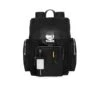 FPM Milano Bank On The Road Backpack M - Black Econyl Recycled Nylon and Calf Leather Italian Bag 2 FPM Milano Bank On The Road Backpack M - Black Econyl Recycled Nylon and Calf Leather Italian Bag -Luggage Pros Store FPM Milano Bank On the Road Backpack M Nylon