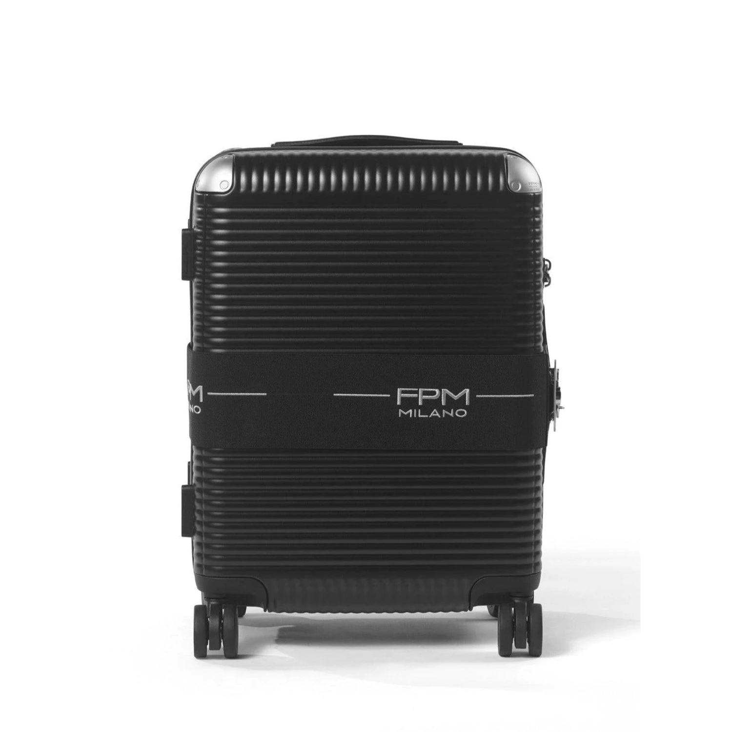 FPM Milano Bank Zip Deluxe 55S Carry-On – Italian Polycarbonate & Leather Spinner with Butterfly Lock 4 FPM Milano Bank Zip Deluxe 55S Carry-On – Italian Polycarbonate & Leather Spinner with Butterfly Lock - Image 2