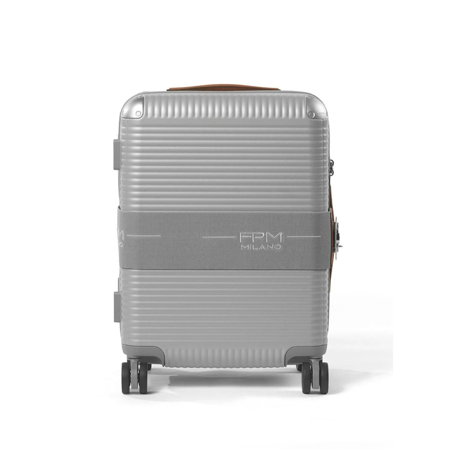 FPM Milano Bank Zip Deluxe 55S Carry-On – Italian Polycarbonate & Leather Spinner with Butterfly Lock 5 FPM Milano Bank Zip Deluxe 55S Carry-On – Italian Polycarbonate & Leather Spinner with Butterfly Lock - Image 3