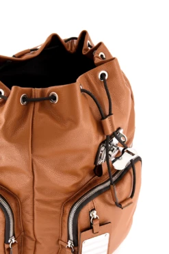 FPM Milano Bank on the Road Small Leather Backpack – Luxury Italian Rucksack with Butterfly Lock -Luggage Pros Store FPM Milano Leather Backpack Small 5