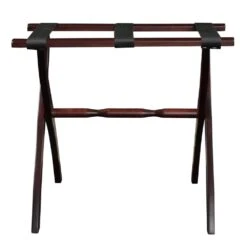 Gatehouse Furniture Contour Wood Leg Luggage Rack with 3 Nylon Straps – Foldable Guest Room Stand 38 Gatehouse Furniture Contour Wood Leg Luggage Rack with 3 Nylon Straps – Foldable Guest Room Stand -Luggage Pros Store Gatehouse Furniture Luggage Rack Contour Wood Leg with 3 Nylon Straps 17
