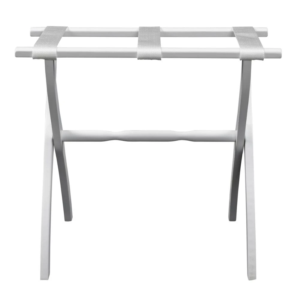 Gatehouse Furniture Contour Wood Leg Luggage Rack with 3 Nylon Straps – Foldable Guest Room Stand 22 Gatehouse Furniture Contour Wood Leg Luggage Rack with 3 Nylon Straps – Foldable Guest Room Stand - Image 20