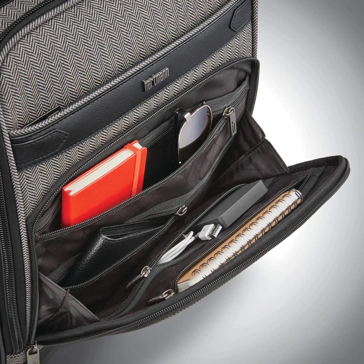 Hartmann Herringbone Deluxe Underseat Carry On Spinner 8 Hartmann Herringbone Deluxe Underseat Carry On Spinner - Image 6