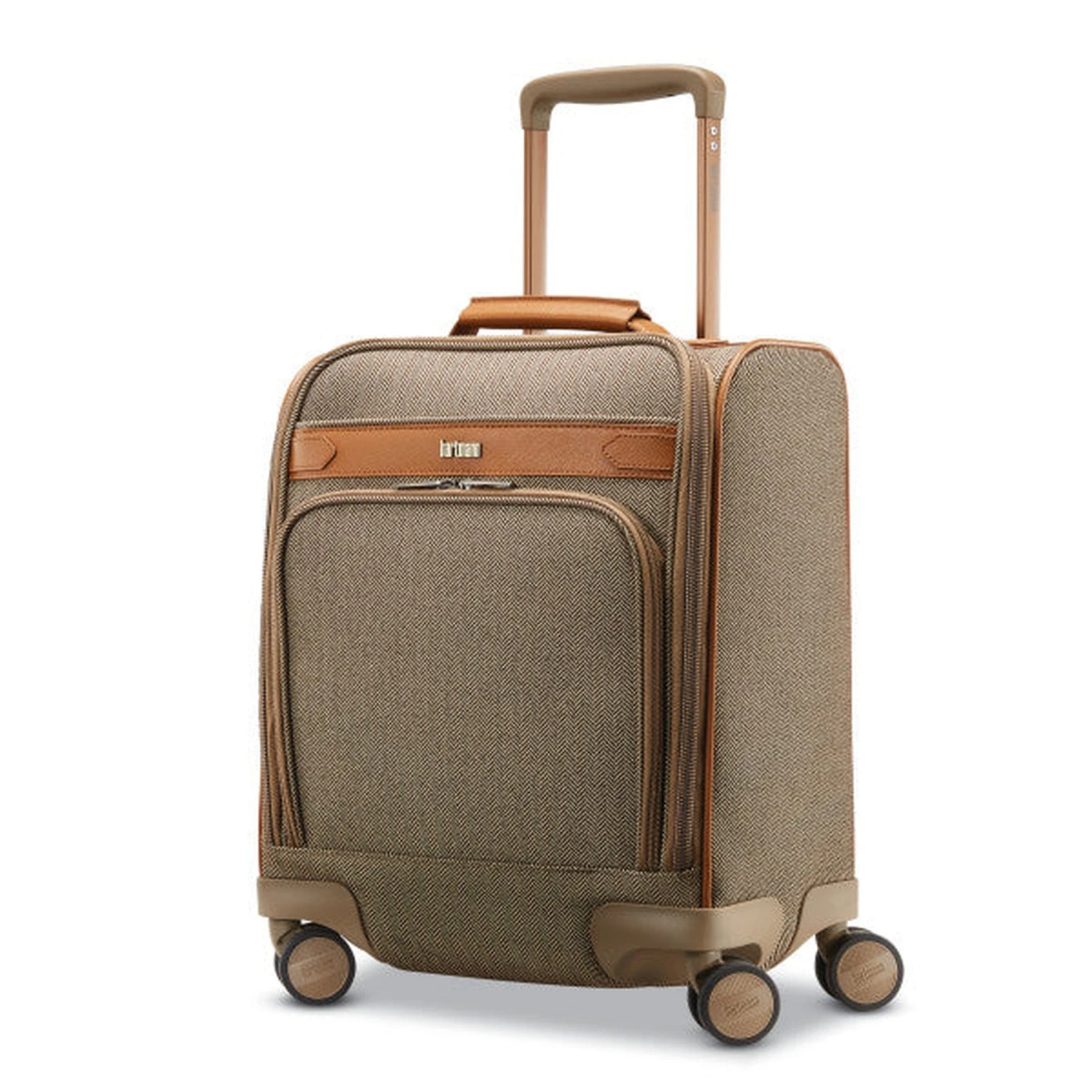 Hartmann Herringbone Deluxe Underseat Carry On Spinner 3 Hartmann Herringbone Deluxe Underseat Carry On Spinner