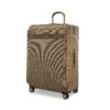 Hartmann Tweed Legend Extended Journey Expandable Spinner – Tan Tweed & Leather Luxury Checked Luggage -Luggage Pros Store Hartmann Tweed Extended Journey Expandable Spinner