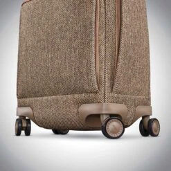 Hartmann Tweed Legend Underseat Carry On Spinner - Heritage Fabric with Full-Grain Leather Trim 15 Hartmann Tweed Legend Underseat Carry On Spinner - Heritage Fabric with Full-Grain Leather Trim -Luggage Pros Store Hartmann Tweed Legend Underseat Carry On Spinner 4