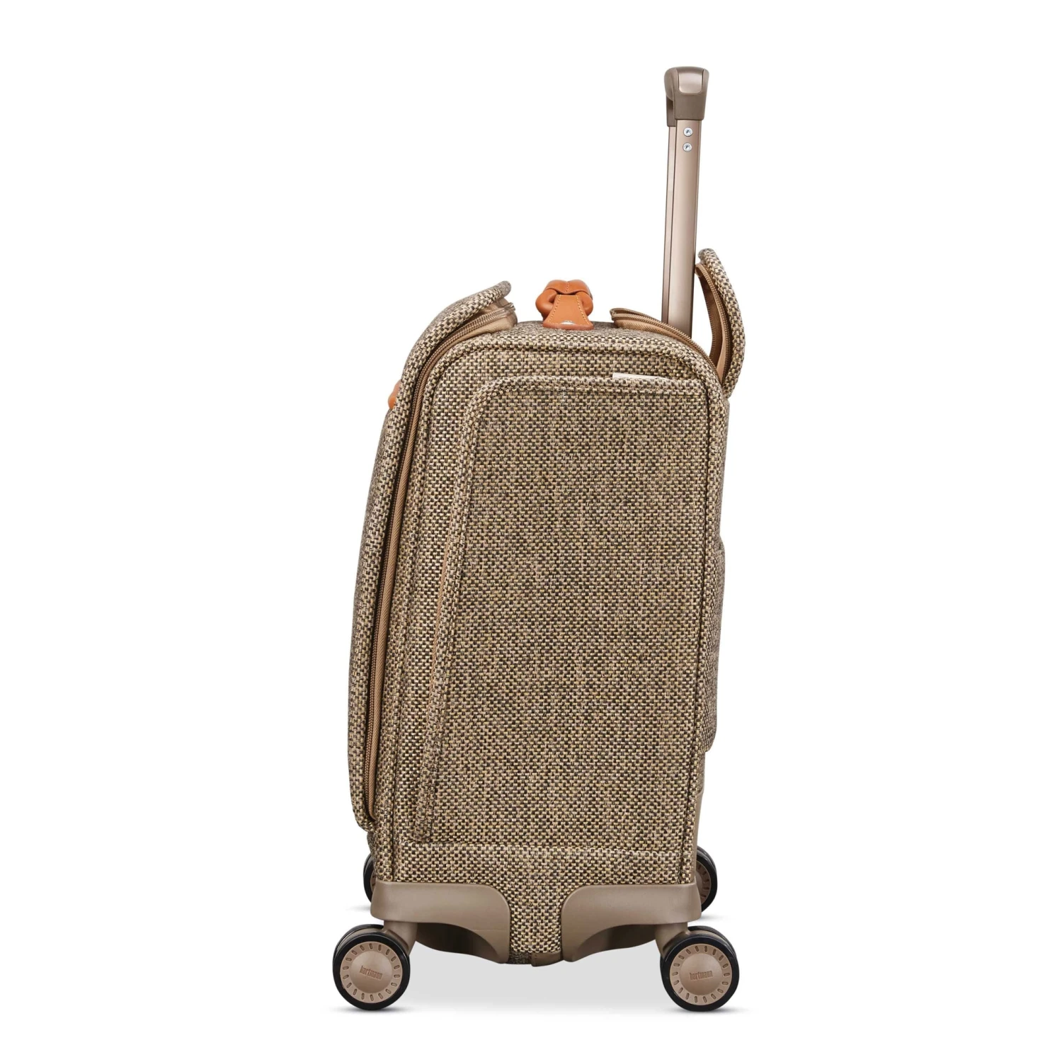 Hartmann Tweed Legend Underseat Carry On Spinner - Heritage Fabric with Full-Grain Leather Trim 8 Hartmann Tweed Legend Underseat Carry On Spinner - Heritage Fabric with Full-Grain Leather Trim - Image 6