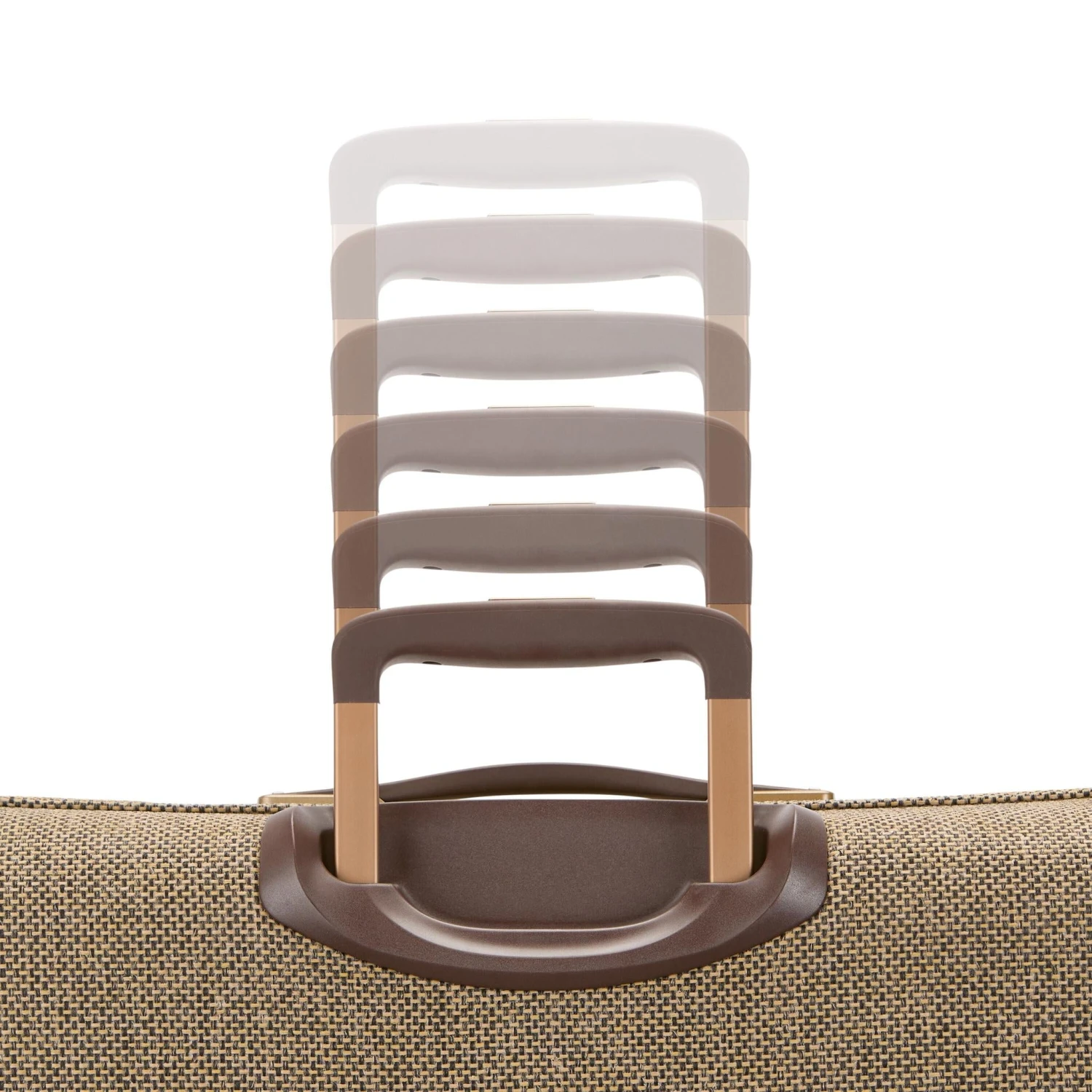 Hartmann Tweed Spinner Garment Bag - Luxury Weather-Resistant Travel Suiter with Leather Trim 5 Hartmann Tweed Spinner Garment Bag - Luxury Weather-Resistant Travel Suiter with Leather Trim - Image 3