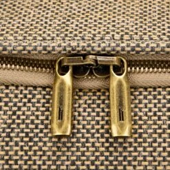 Hartmann Tweed Legend Travel Duffel - Tan/Brown Leather Accents Heritage Weekend Bag 14 Hartmann Tweed Legend Travel Duffel - Tan/Brown Leather Accents Heritage Weekend Bag -Luggage Pros Store Hartmann Tweed Travel Duffel 5