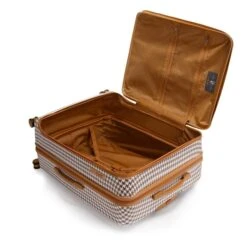 Heys EZ Fashion 30" Spinner - Brown Houndstooth Front Access Large Checked Luggage -Luggage Pros Store Heys EZ Fashion 30 Spinner 20