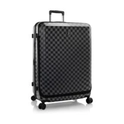 Heys EZ Fashion 30" Spinner - Brown Houndstooth Front Access Large Checked Luggage -Luggage Pros Store Heys EZ Fashion 30 Spinner 3