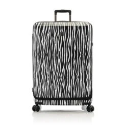 Heys EZ Fashion 30" Spinner - Brown Houndstooth Front Access Large Checked Luggage -Luggage Pros Store Heys EZ Fashion 30 Spinner 7