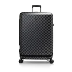 Heys EZ Fashion 30" Spinner - Brown Houndstooth Front Access Large Checked Luggage -Luggage Pros Store Heys EZ Fashion 30 Spinner 9