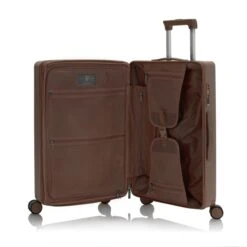 Heys Earth Tones Slate Grey 26" Spinner – Expandable Polycarbonate Checked Luggage -Luggage Pros Store Heys Earth Tones 26 Spinner 16