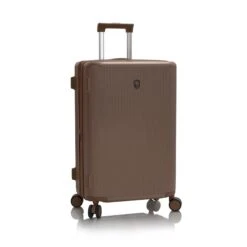 Heys Earth Tones Slate Grey 26" Spinner – Expandable Polycarbonate Checked Luggage -Luggage Pros Store Heys Earth Tones 26 Spinner 4