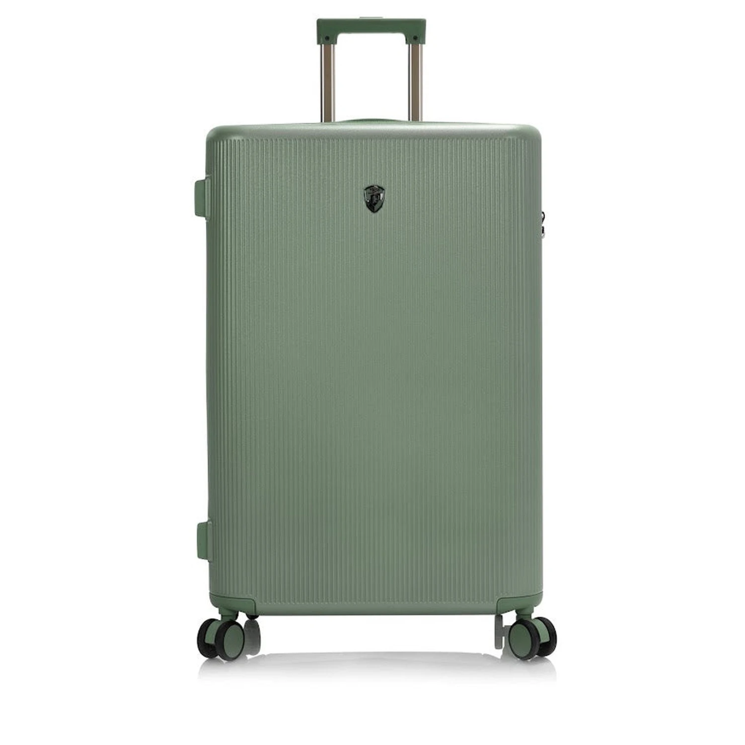 Heys Earth Tones 30" Spinner – Olive Green Ribbed Polycarbonate Checked Luggage 10 Heys Earth Tones 30" Spinner – Olive Green Ribbed Polycarbonate Checked Luggage - Image 8
