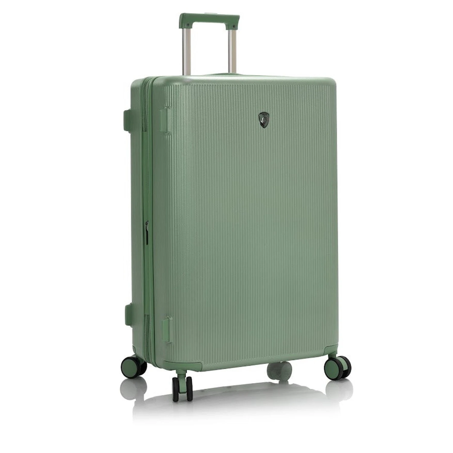 Heys Earth Tones 30" Spinner – Olive Green Ribbed Polycarbonate Checked Luggage 3 Heys Earth Tones 30" Spinner – Olive Green Ribbed Polycarbonate Checked Luggage