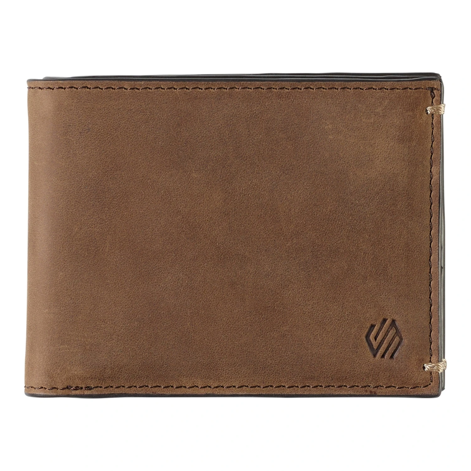 Johnston & Murphy Jackson Brown Oiled Tanned Leather RFID Billfold Wallet 3 Johnston & Murphy Jackson Brown Oiled Tanned Leather RFID Billfold Wallet