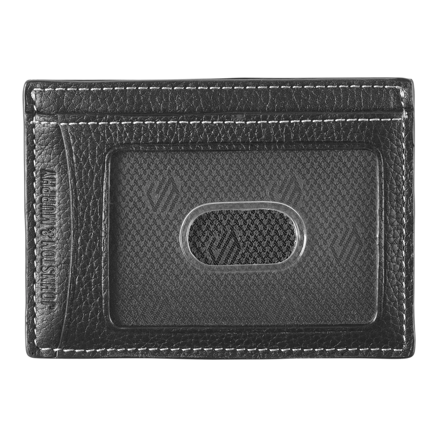 Johnston & Murphy Kingston Tan Tumbled Leather RFID Weekender Case – Slim Card Wallet 4 Johnston & Murphy Kingston Tan Tumbled Leather RFID Weekender Case – Slim Card Wallet - Image 2